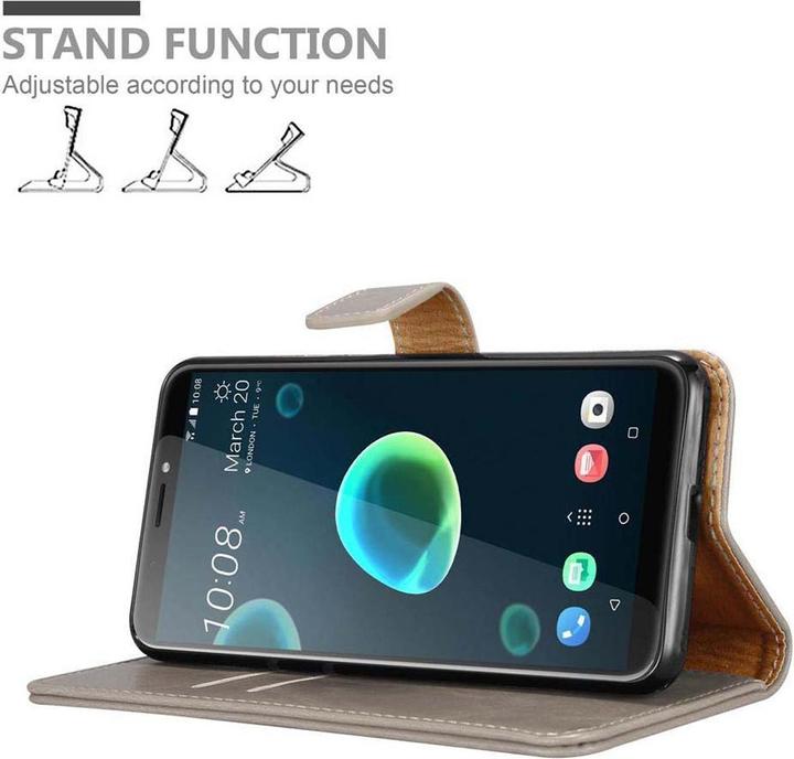 Actual product image Cadorabo Book Luxury Cover (HTC Desire 12+)
