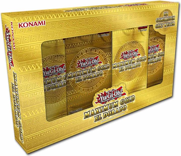 Actual product image Yu-Gi-Oh YGO! Maximum Gold El Dorado (German, Booster Pack)