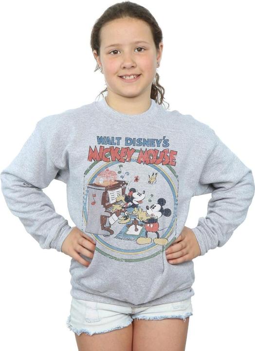 Produktbild Disney Mickey Mouse Piano Sweatshirt Mädchen (152, 158)