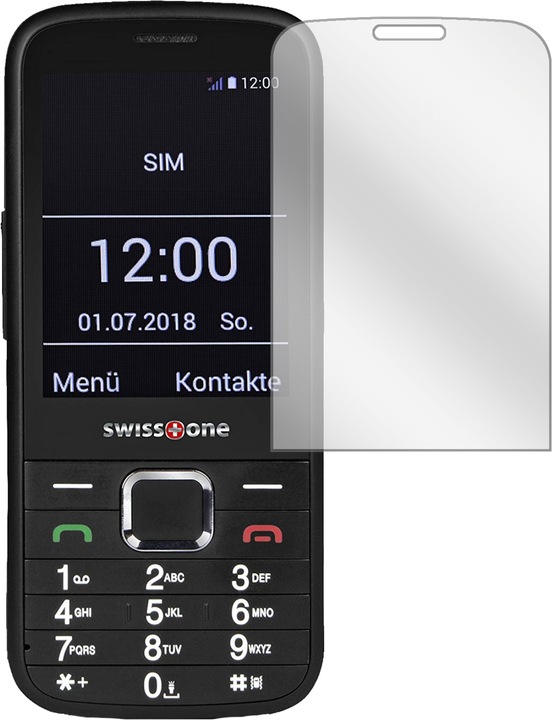 Produktbild Dipos Displayschutzfolie Crystalclear (6 Stück, Swisstone BBM 570)