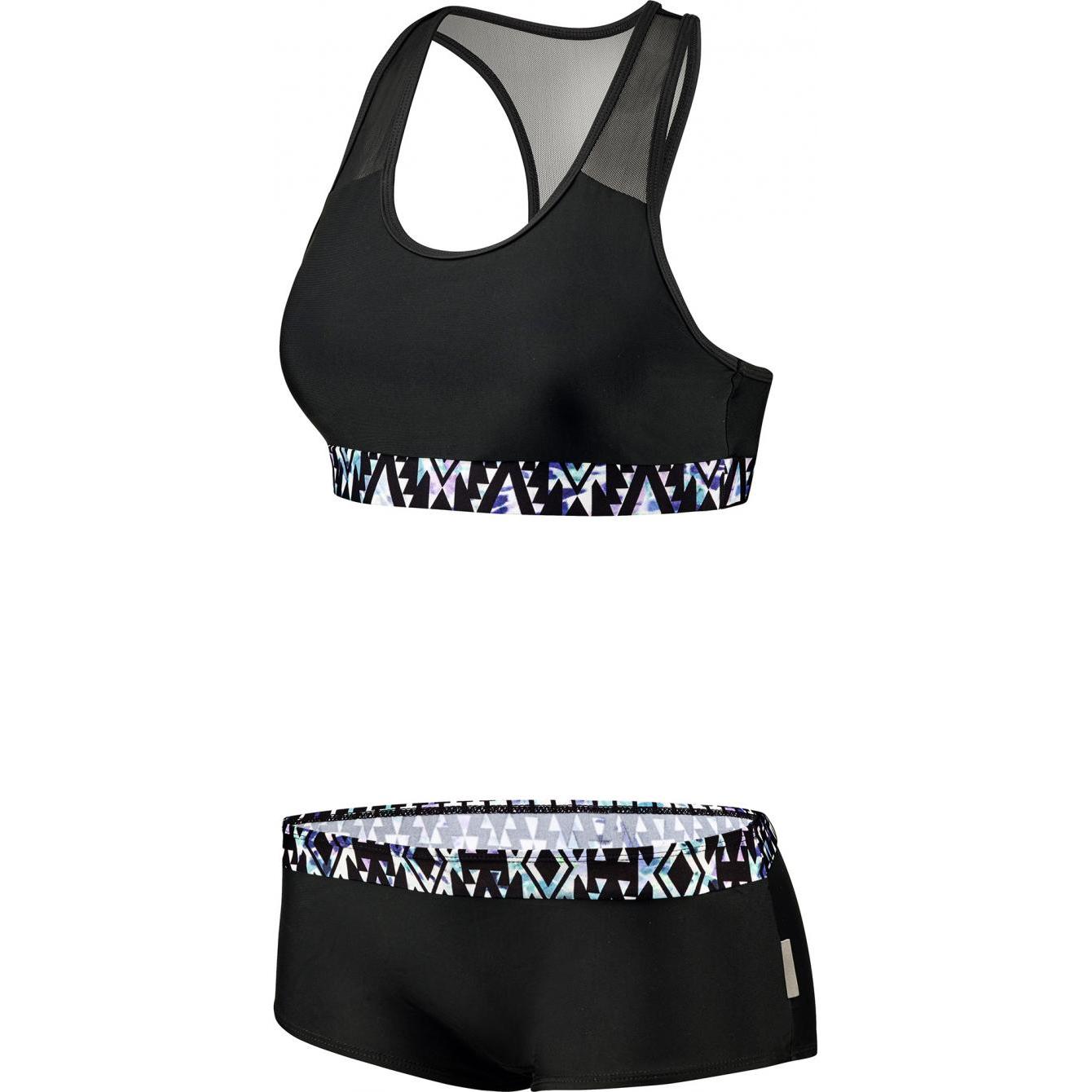 Beco, Damen, Bikini, Beermann GmbH Bikini B-Cup Standard schwarz/bunt 34, Schwarz, (34)