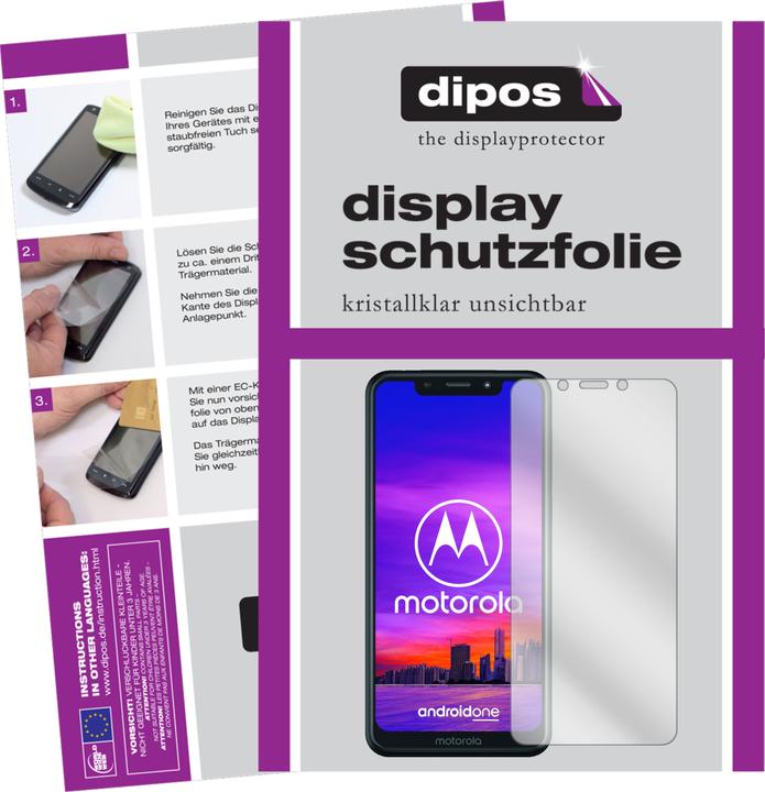 Actual product image Dipos Screen Protector Crystalclear (5 pcs., Motorola P30 Play)