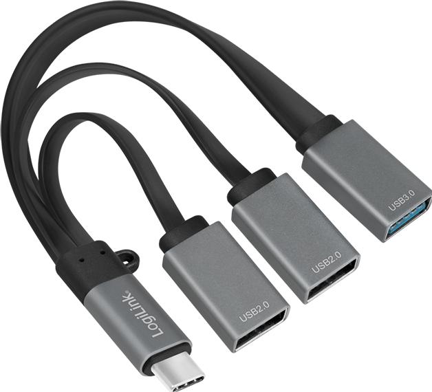 Produktbild LogiLink UA0315 (USB-C, 3 Ports)