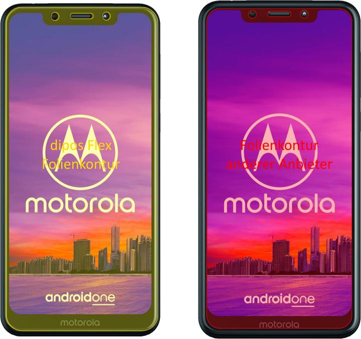 Actual product image Dipos Screen Protector Full-Cover 3D (3 pcs., Motorola P30 Play)