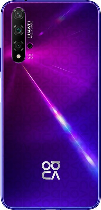 Actual product image Huawei Nova 5T (128 GB, Midsummer Purple, 6.26", Dual SIM, 48 Mpx, 4G)