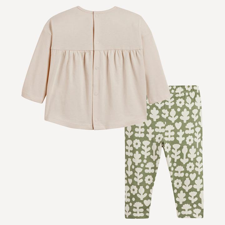 Immagine prodotto La Redoute Collections 2-teiliges Set aus Langarmshirt und Leggings (62)