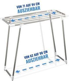 Immagine prodotto Wenko Asciugatrice telescopica estensibile, acciaio inox (5.85 m)