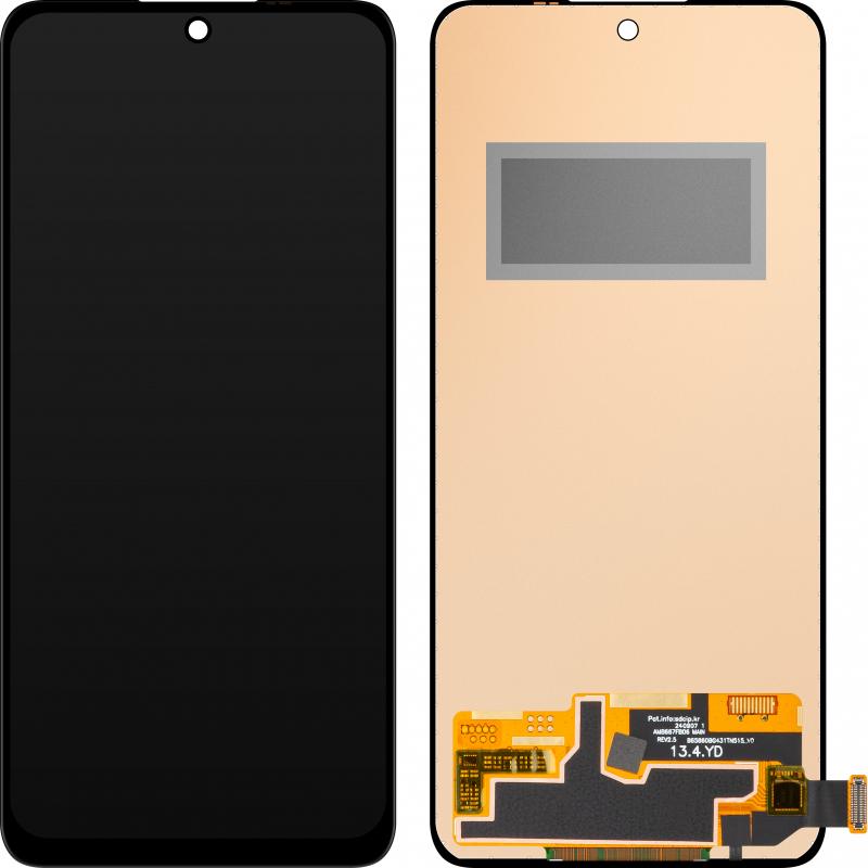 MP Display Unit für Xiaomi Redmi Note 13 Pro 4G, w/o Frame, Aftermarket, Schwarz (Display, Redmi Note 13 4G), Pezzi di ricambio per dispositivi mobili