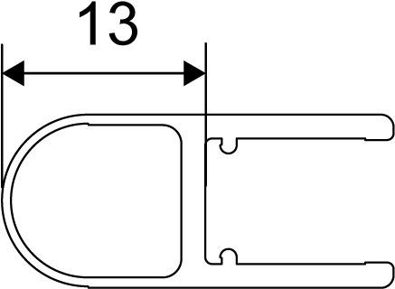 Pauli+Sohn Joints de porte de douche 90
