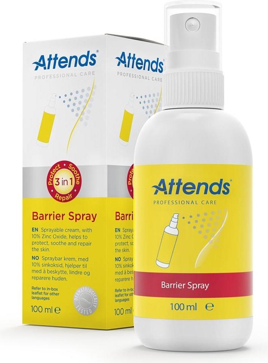 Actual product image Attends Barrier Spray (100 ml, Intimate spray)