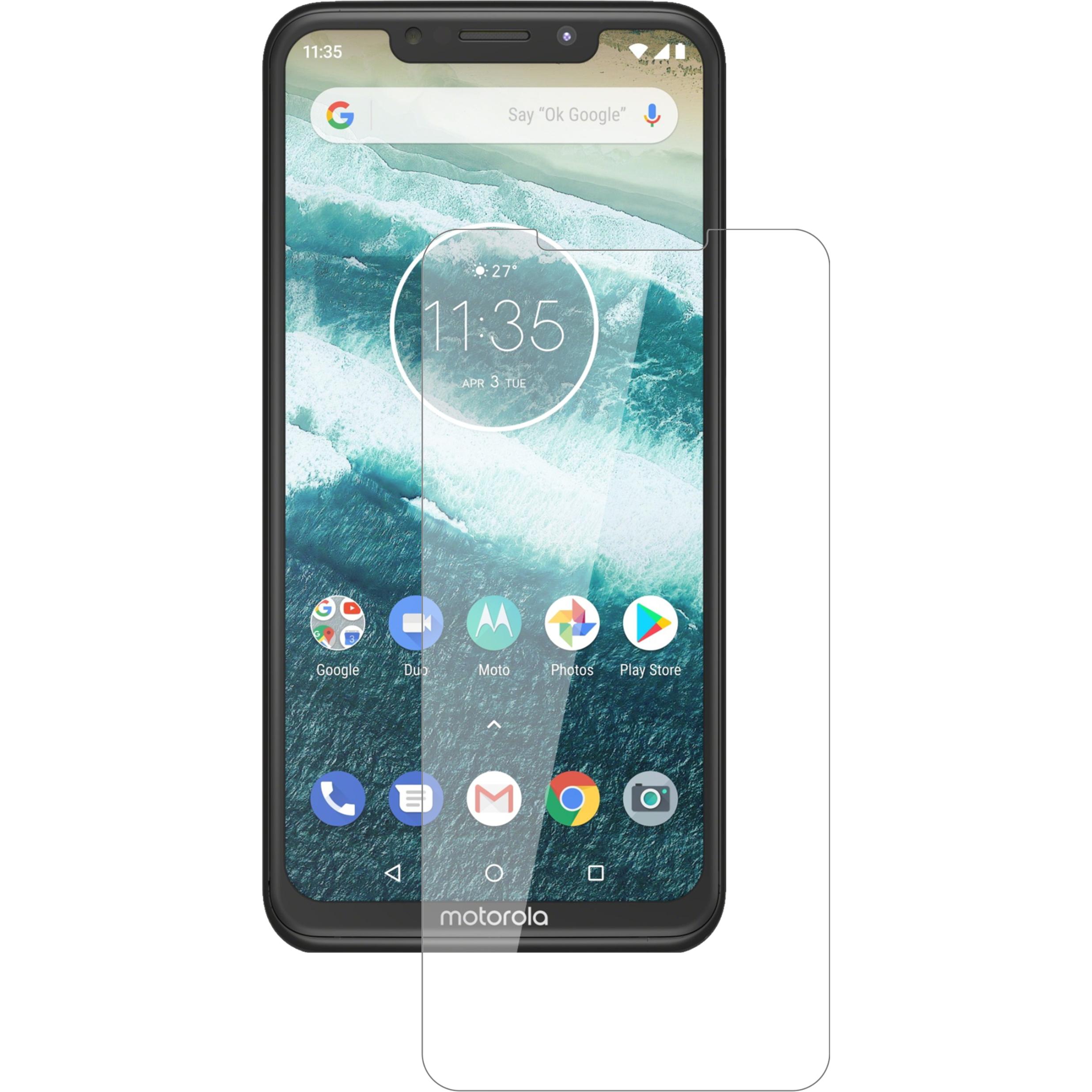 Thumbnail - Dipos Displayschutz Anti-Shock (2 Stück, Motorola One Power), Smartphone Schutzfolie, Transparent