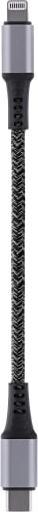 Produktbild T'nB CÂBLE USB-C - LIGHTNING M/M 1,5M (NOIR/GRIS) (1.50 m)