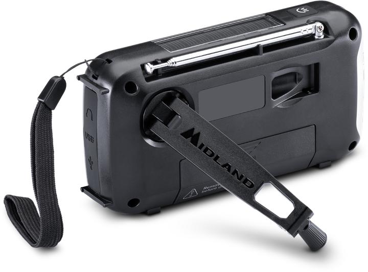 Actual product image Albrecht Midland ER100 Notfallradio mit 2600mAh Akku (AM, FM)