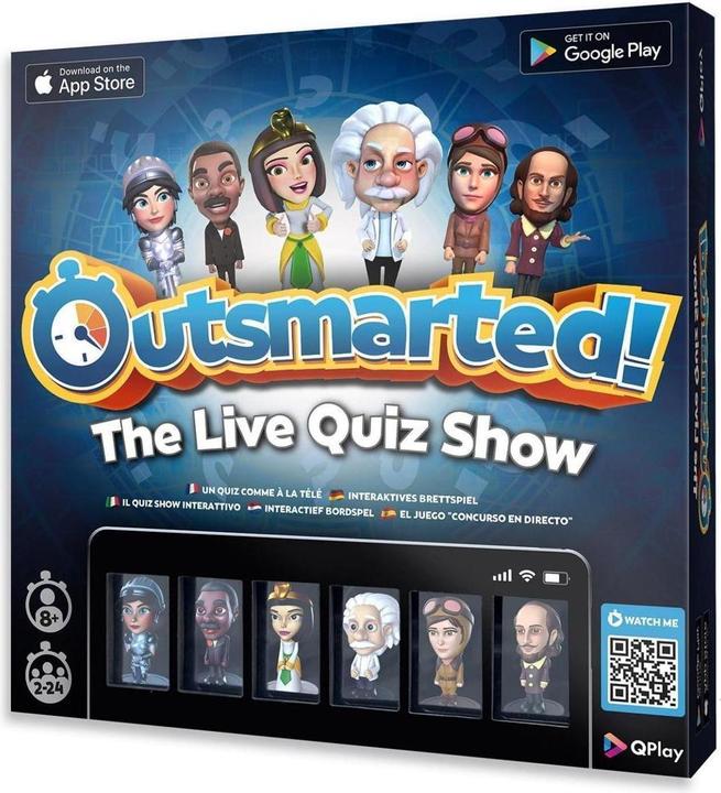 Produktbild Cartamundi Outsmarted!: The Live Family Quiz (Deutsch)