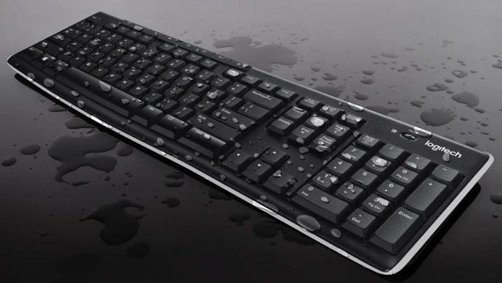Produktbild Logitech NL K270 Kabellose Tastatur, US-Layout (Eng. Int., Kabellos)
