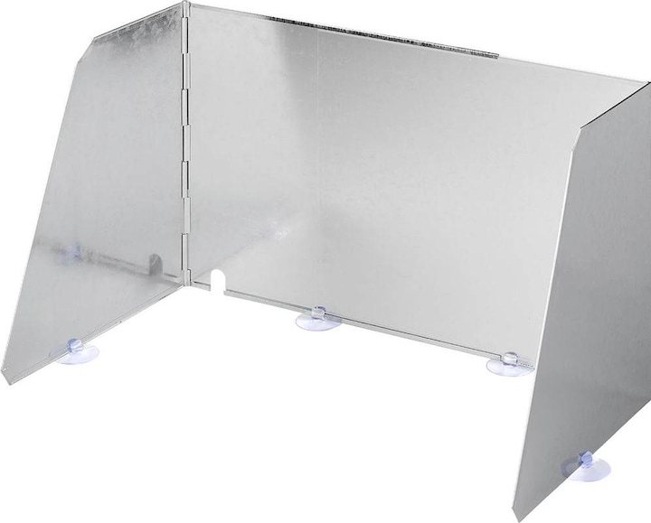 Image du produit ProPlus Pare-vent pour cuisinier 3 pièces acier pliable + extensible