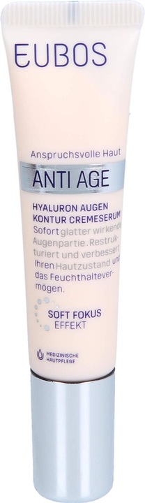 Eubos Sensitive Hyaluron Augen Kontur CremeSerum, 15 ml CRE (15 ml)