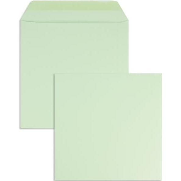 Blanke, Briefumschlag, Briefumschläge 190x190mm 120g/qm gummiert VE=100 Stück mint (100 x)