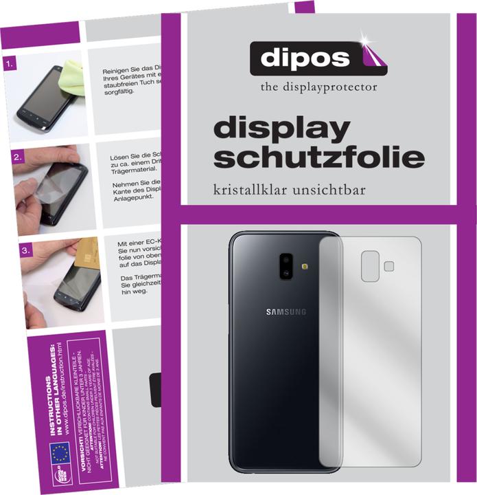Actual product image Dipos Screen Protector Crystalclear (5 pcs., Samsung Galaxy J6+)