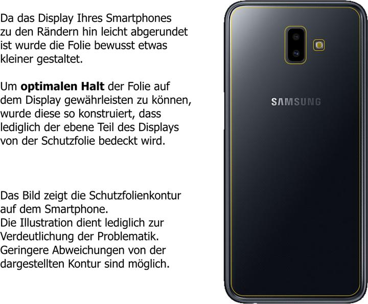 Actual product image Dipos Screen Protector Crystalclear (2 pcs., Samsung Galaxy J6+)