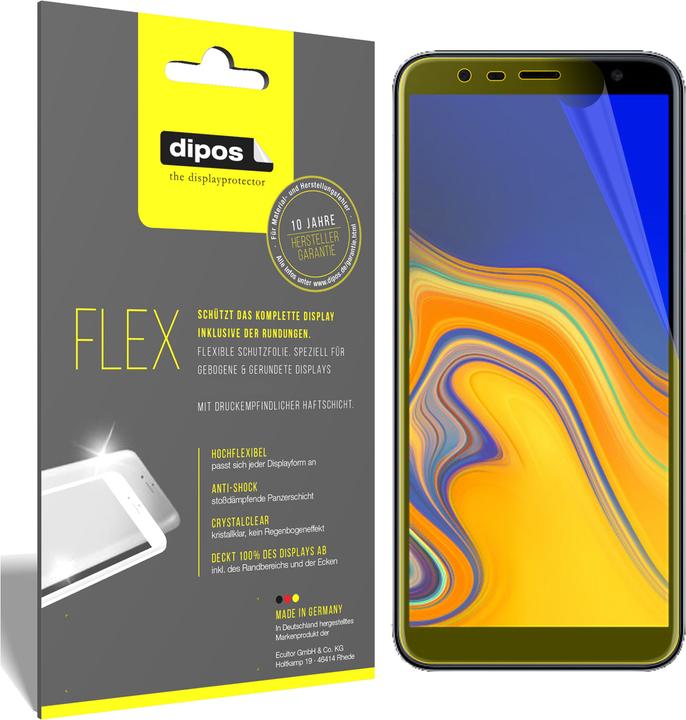 Actual product image Dipos Screen Protector Full-Cover 3D (2 pcs., Samsung Galaxy J4+)