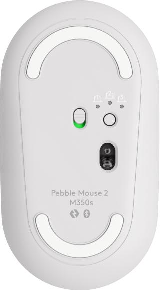 Actual product image Logitech Pebble 2 Combo Tonal White Fra (FR, Cable)