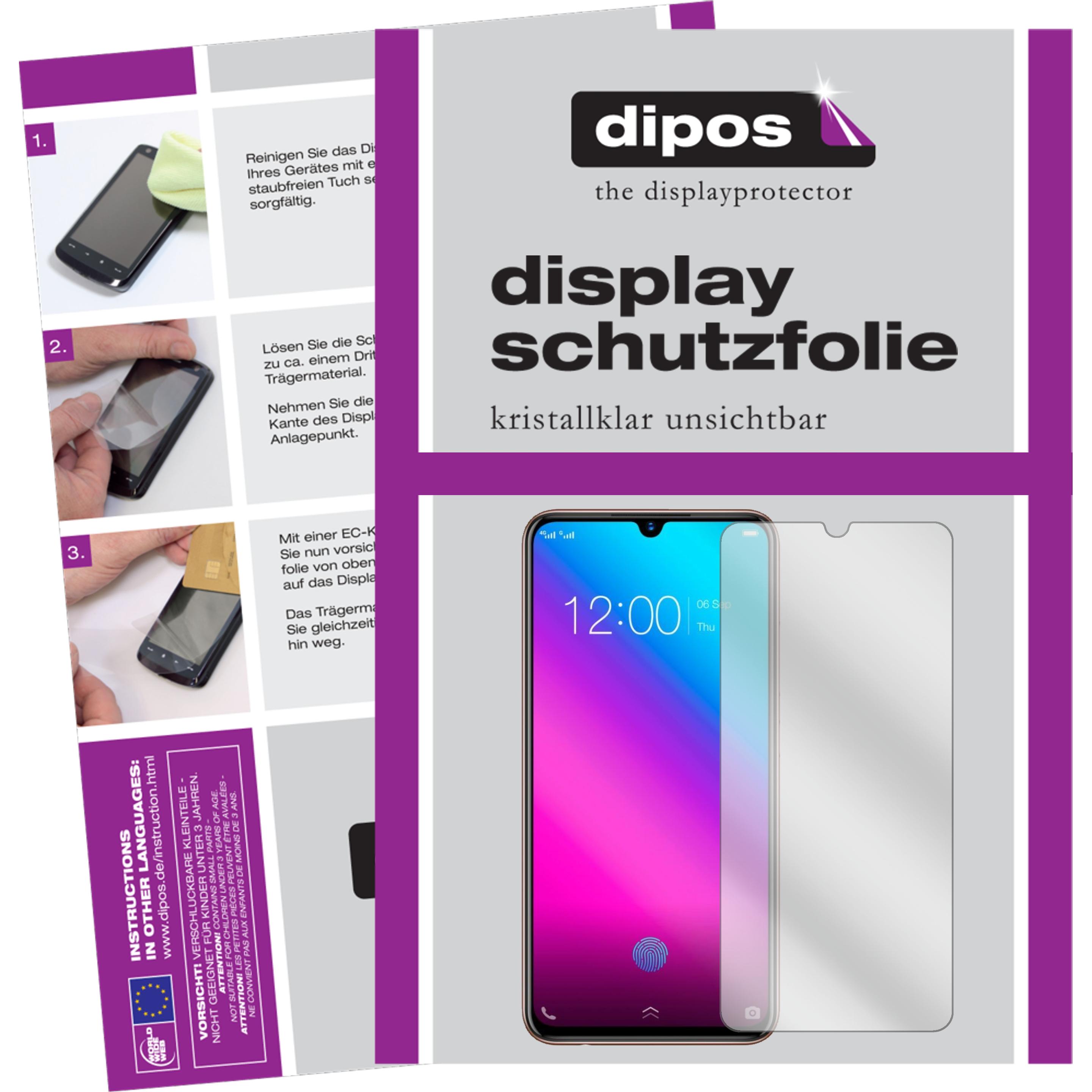Dipos Displayschutzfolie Crystalclear (5 Stück, Vivo Y97), Smartphone Schutzfolie, Transparent