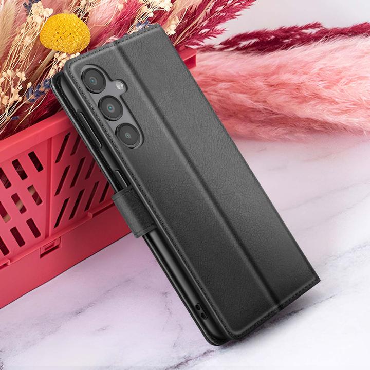 Actual product image Zanaé Galaxy S24 FE Premium wallet cover (Samsung Galaxy S24 FE)