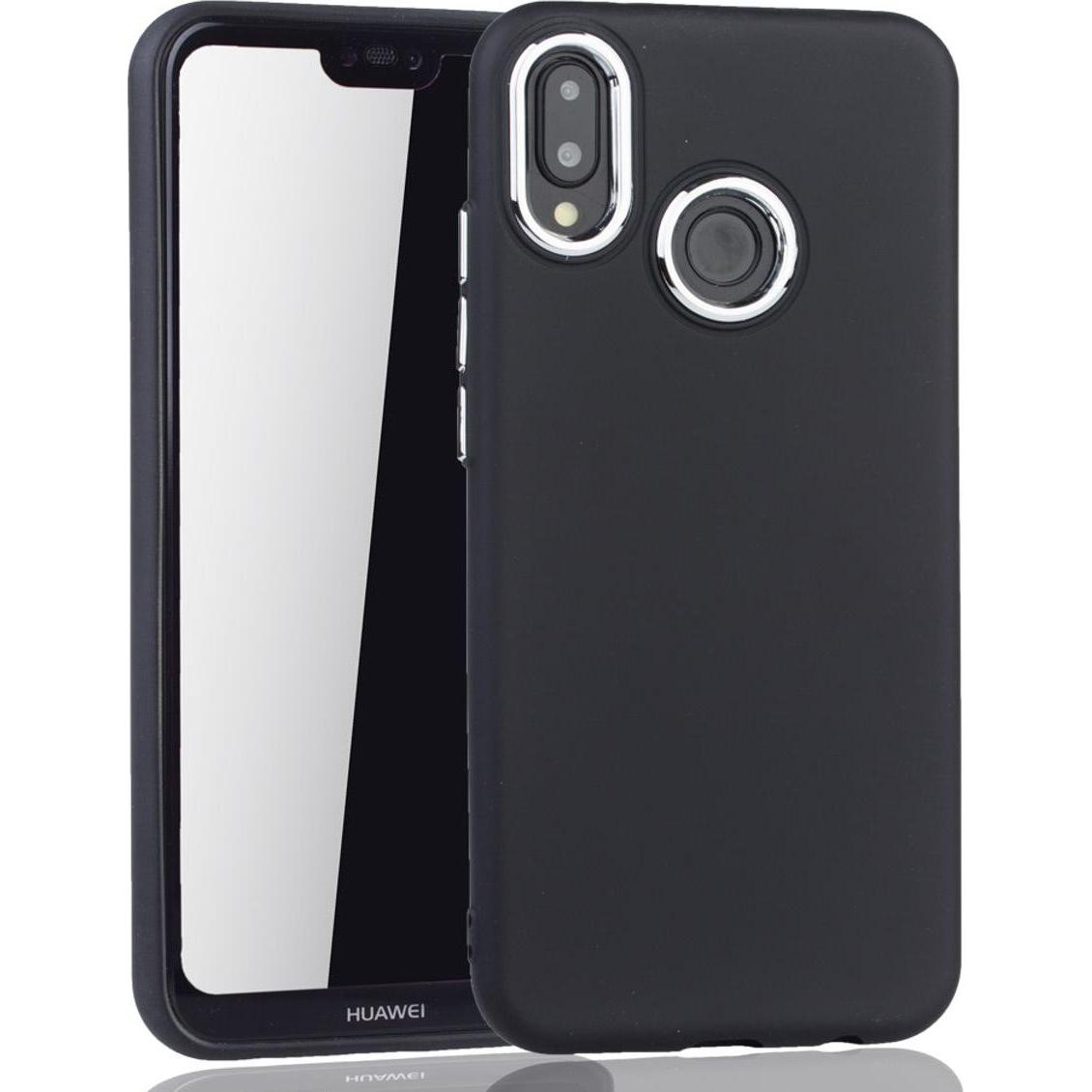 Thumbnail - König Design Huawei P20 Lite Hülle Handyhülle Handy Schutz Case Cover Bumper Etuis in Schwarz (Huawei P20 Lite), Smartph...