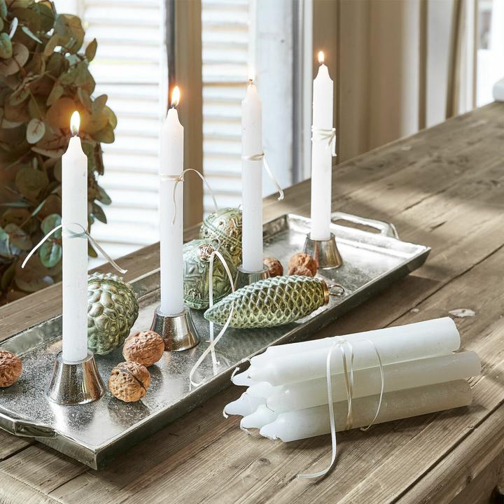 Immagine prodotto Loberon Set di 12 candele Bauceau crema (12 pz.)