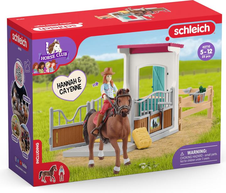 Image du produit Schleich Horse Box mit Hannah & Cayenne