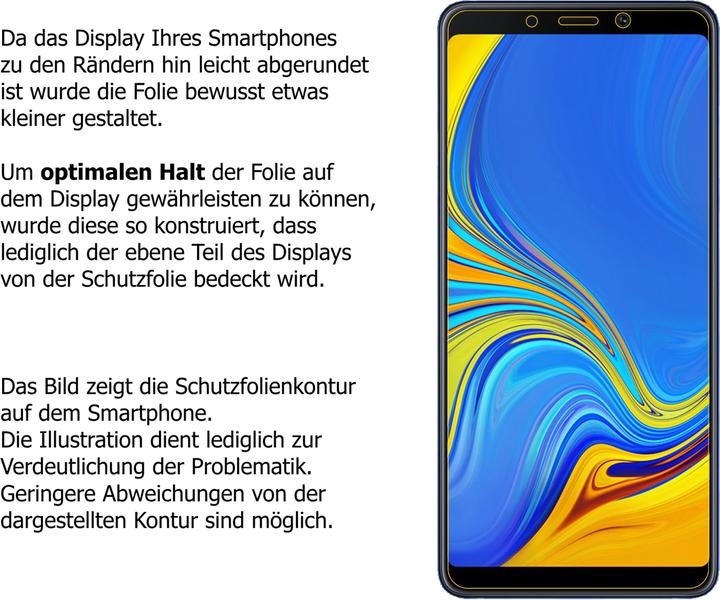 Actual product image Dipos Screen Protector Anti-Glare (6 pcs., Samsung Galaxy A9 (2018))