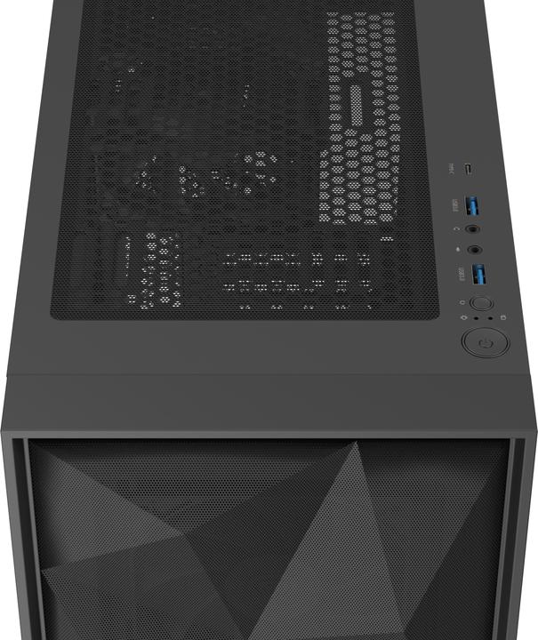 Produktbild Genesis Obudowa Diaxid 605F czarna (NPC-2046) (ATX, mATX, Mini-ITX)