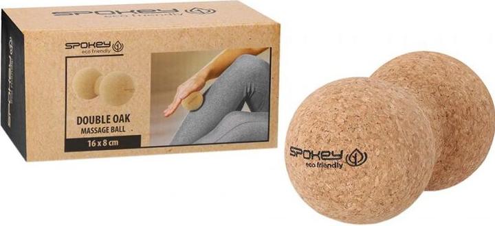 Produktbild Spokey Doppelmassageball aus Eiche