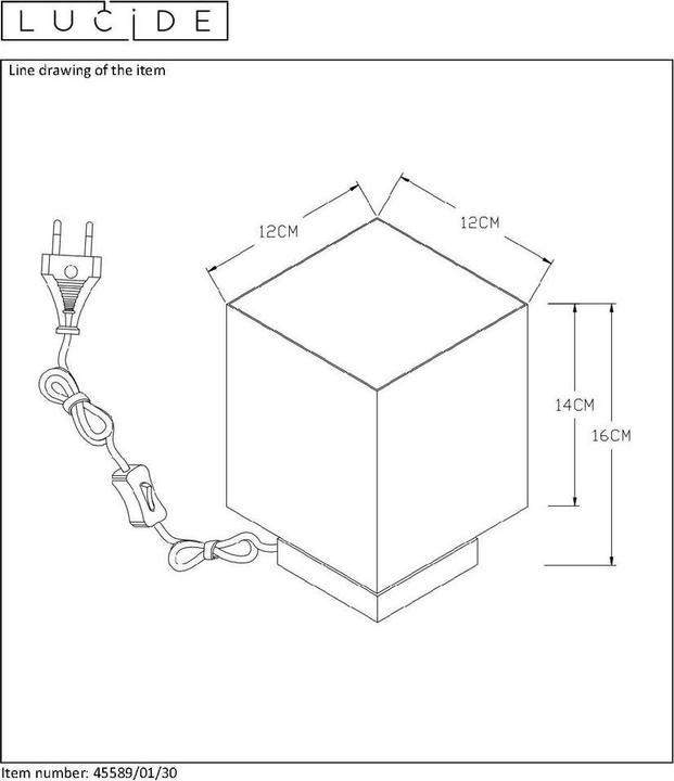 Actual product image Lucide Suzy (E14)