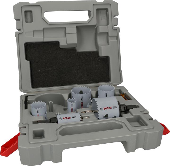 Produktbild Bosch Professional Zubehör PRO Multi Material Lochsägen-Set, 12-tlg. (22, 29, 44, 51, 64, 35 Millimeter)