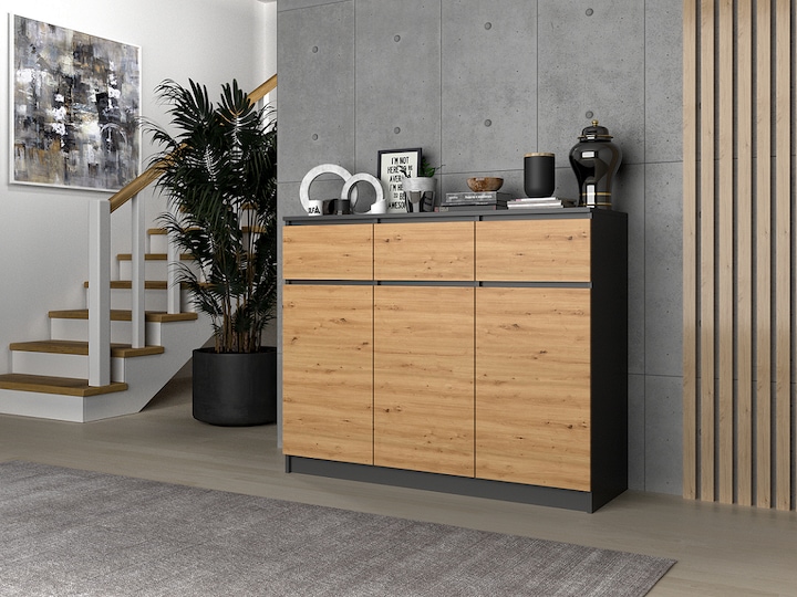 Produktbild Topeshop Kommode (120 x 40 x 97 cm)