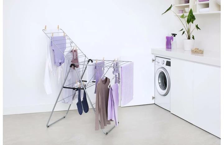 Actual product image Brabantia Stand-up dryer HangOn 20 m, black (20 m)