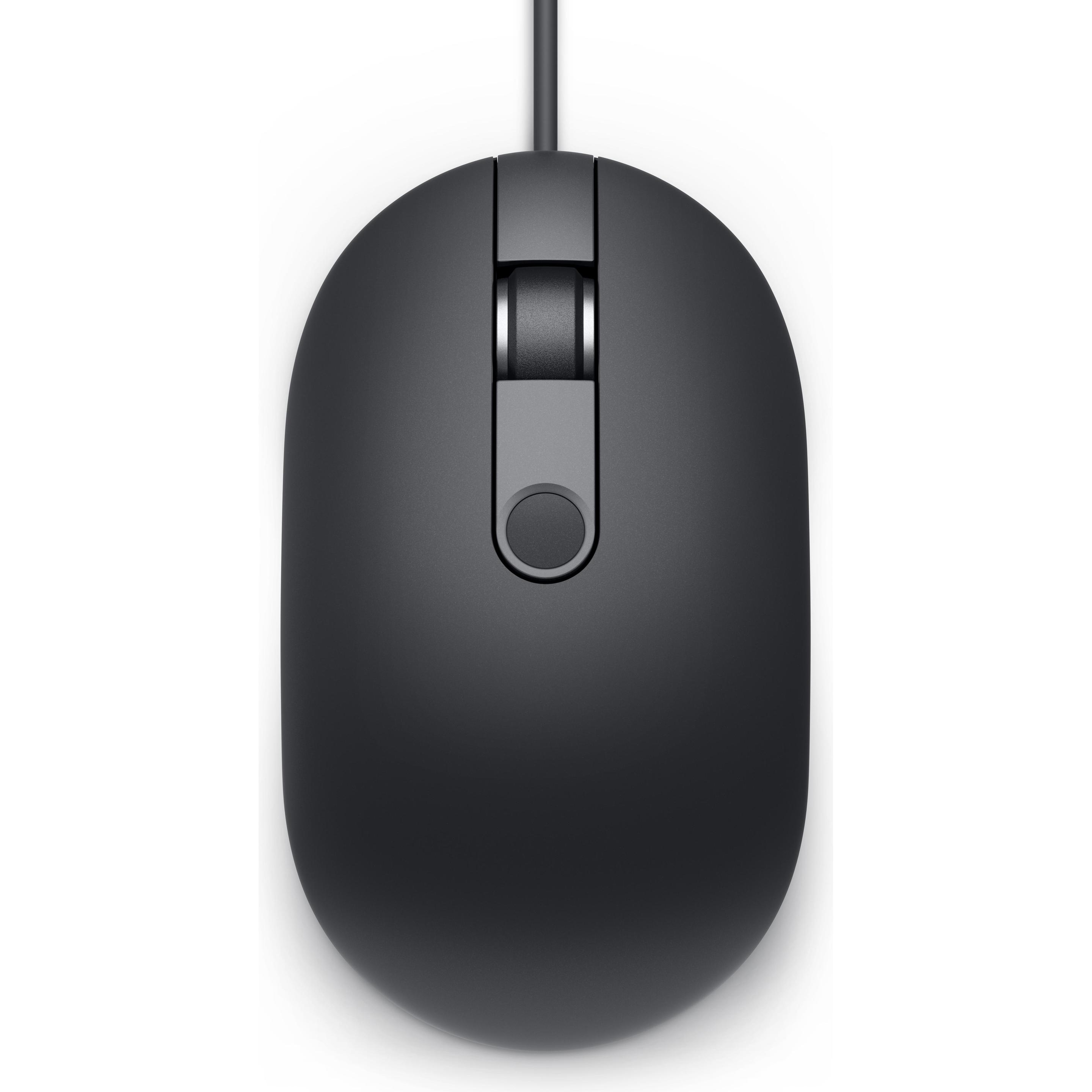 Dell Mouse - USB MS819 - 1,000 dpi (Kabelgebunden), Maus, Schwarz