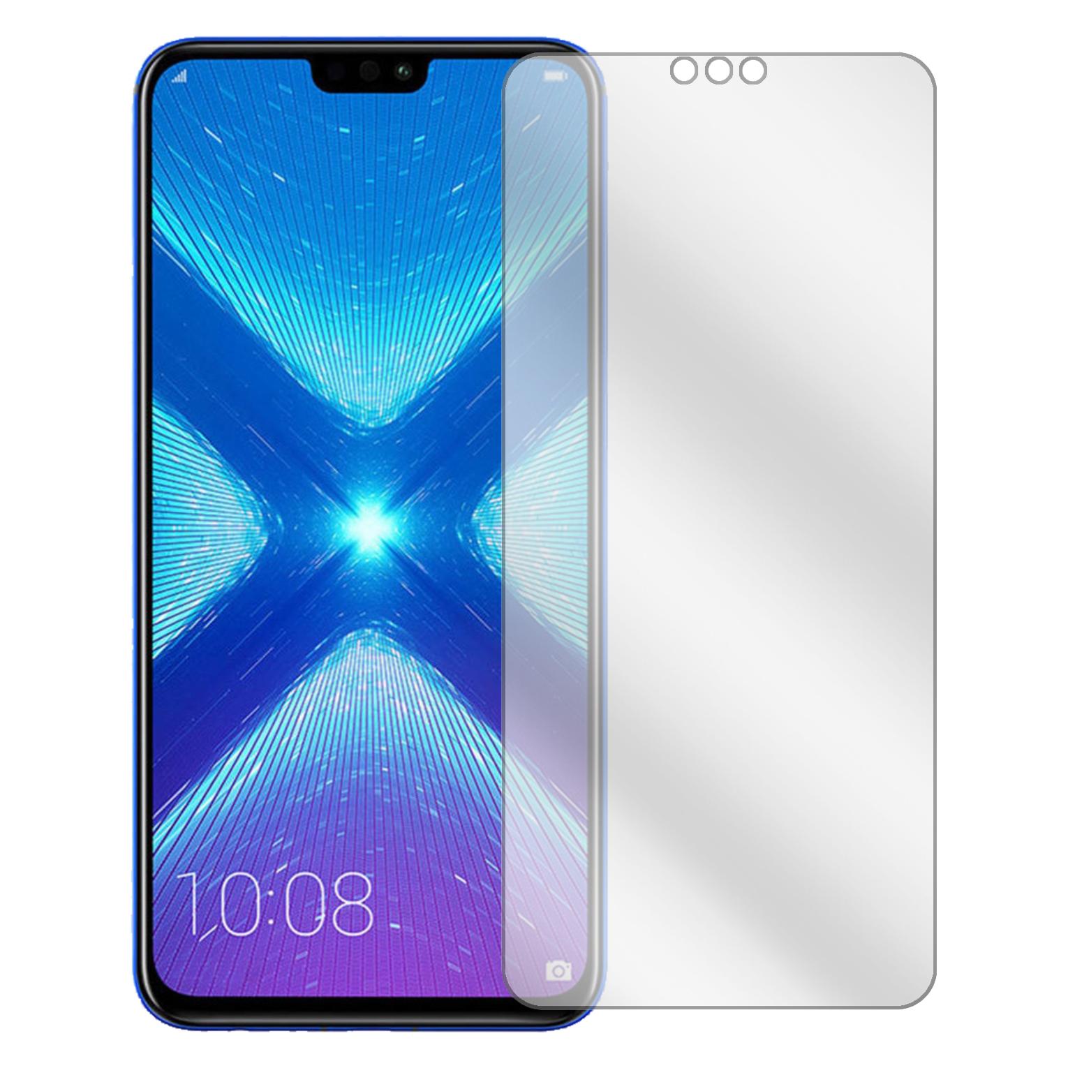 Dipos I 2X Pellicola Protettiva Per Honor 8X - Cristallo Trasparente HD, Anti Graffio, Facile Applicazione Senza Bolle - Made In Germany