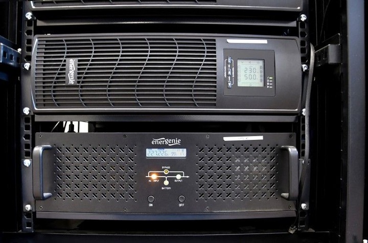 Actual product image Energenie UPS-RACK-1200 Rack 1200VA UPS (1200 VA, 720 W, Line-interactive UPS)