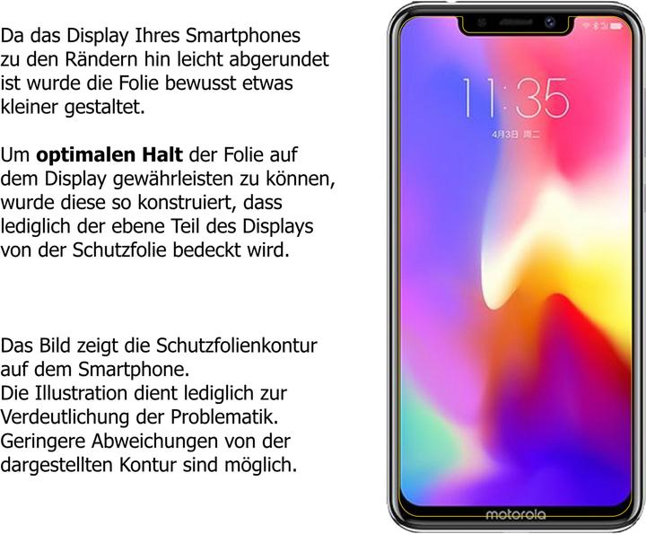 Produktbild Dipos Displayschutzfolie Antireflex (2 Stück, Motorola P30)
