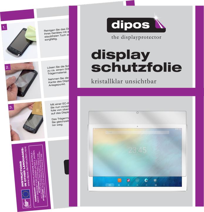 Produktbild Dipos Displayschutzfolie Crystalclear (2 Stück, Huawei P10)