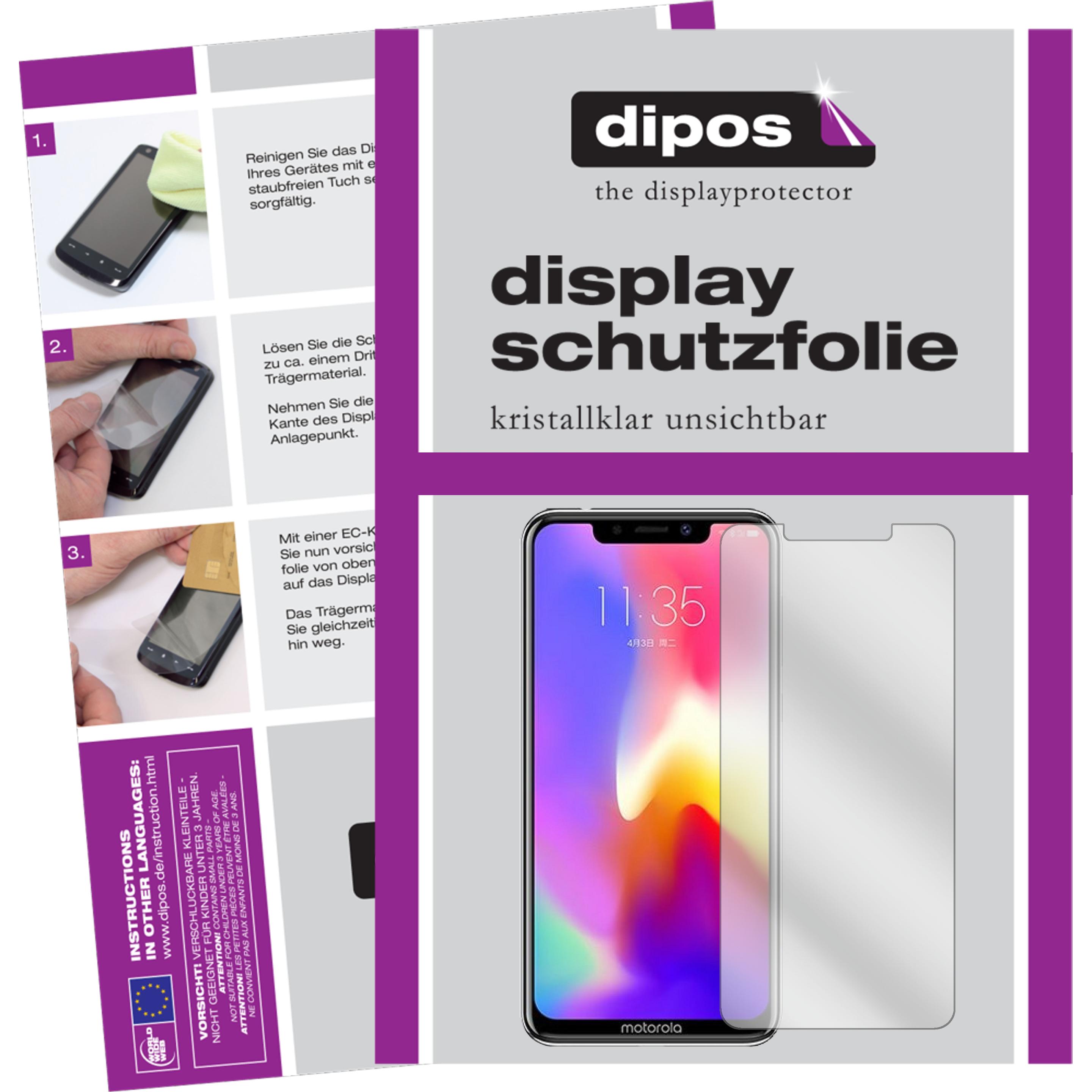 Thumbnail - Dipos Displayschutzfolie Crystalclear (5 Stück, Motorola P30), Smartphone Schutzfolie, Transparent