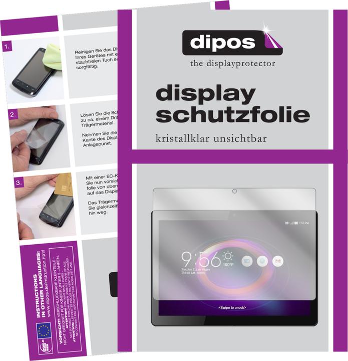 Produktbild Dipos Displayschutzfolie Crystalclear (2 Stück, Beneve Tablet PC 10.1 Zoll)