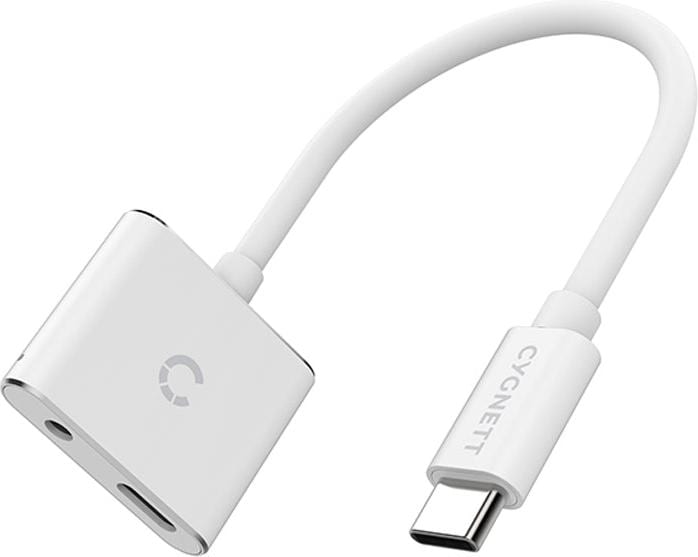 Produktbild Cygnett Adapter audio USB-C to mini jack 3.5mm i USB-C Essential (white)