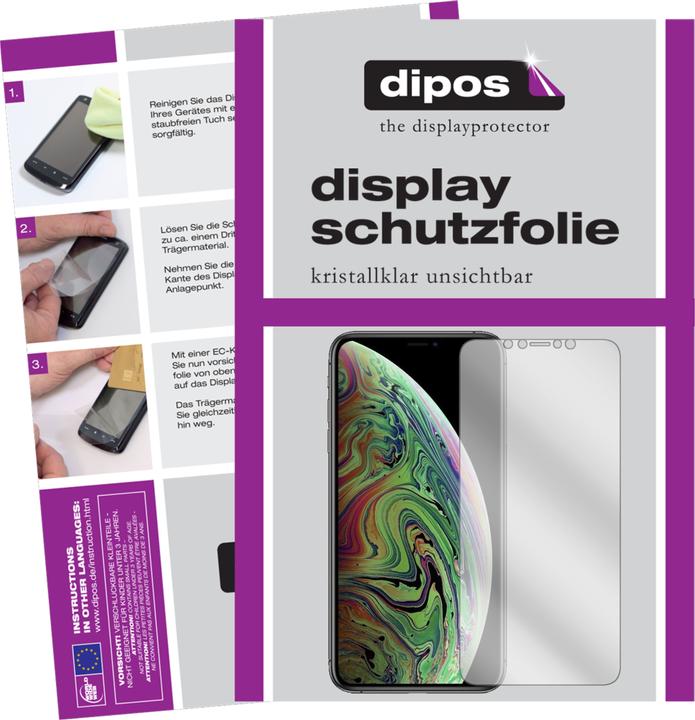 Actual product image Dipos Screen Protector Crystalclear (1 pcs., Apple iPhone XS Max)