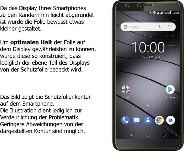 Actual product image Dipos Screen Protector Anti-Shock (GS100)