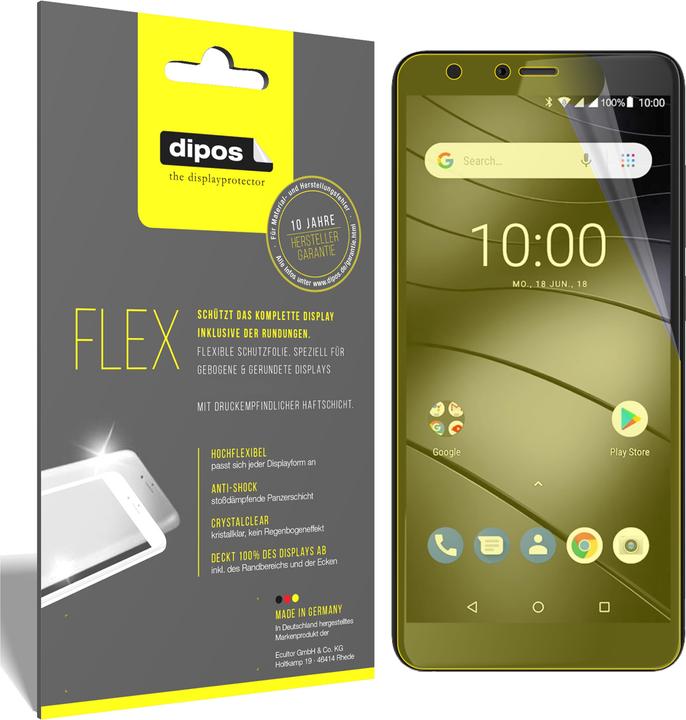 Produktbild Dipos Displayschutzfolie Full-Cover 3D (3 Stk., Gigaset GS100)