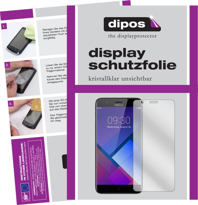 Actual product image Dipos Screen Protector Crystalclear (2 Piece, TP-Link Neffos P1)